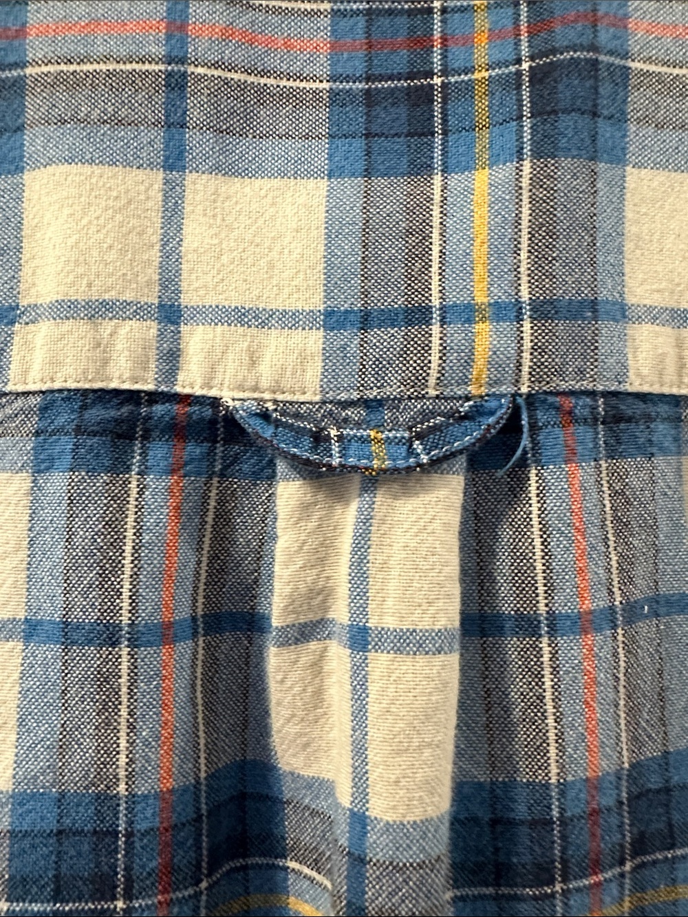 AMERICAN EAGLE Unisex Plaid Button-Down Shirt Sz S Seriously Soft Cotton Country - Picture 5 of 14